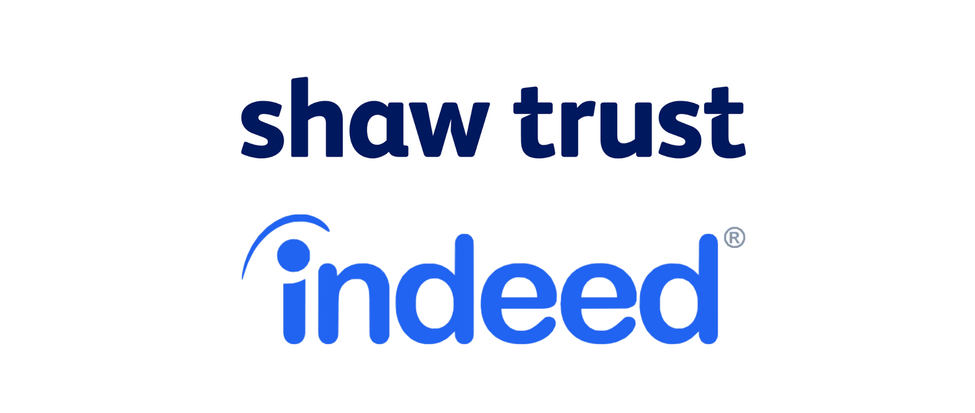 Shaw Trust and Indeed logo
