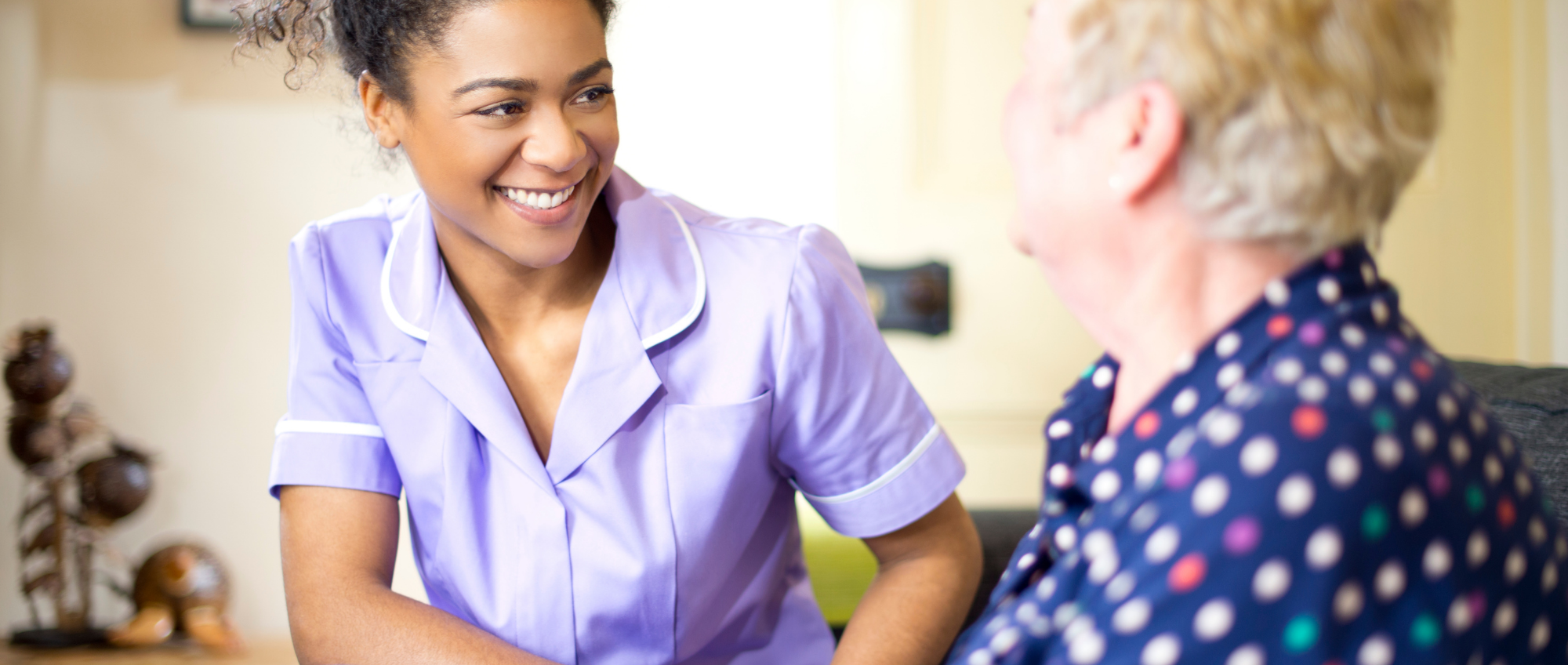 Photo of a care worker