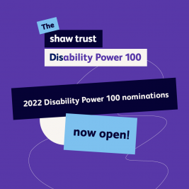 Disability Power 100 logo graphic