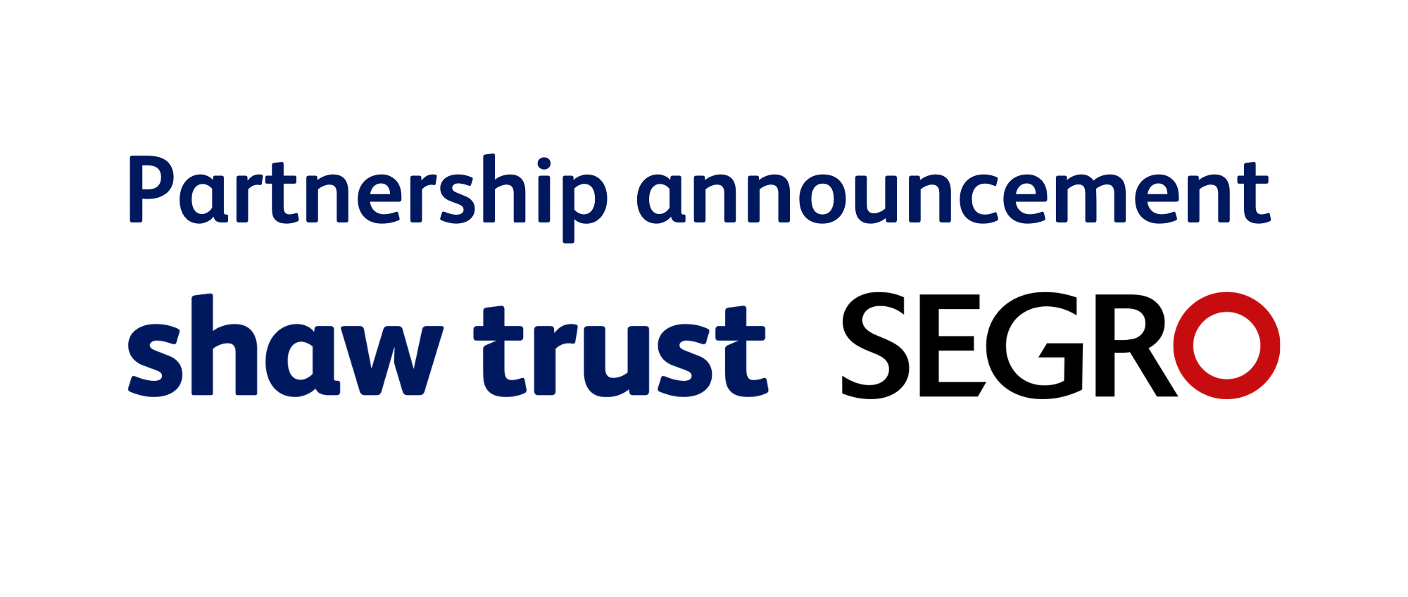 Partnership announcement - Shaw Trust and SEGRO