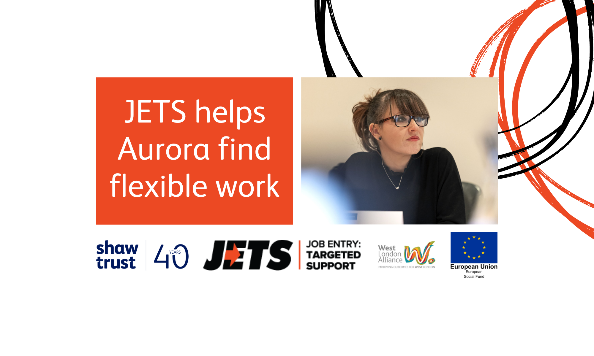 JETS helps Aurora find flexible work