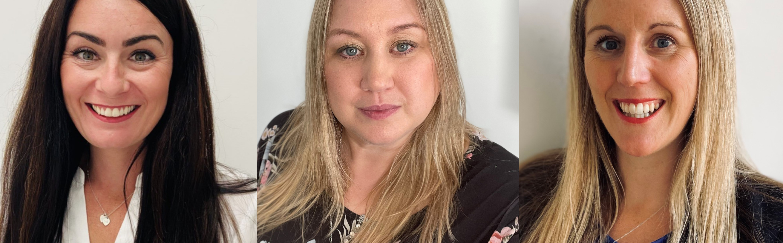 Photo of three smiling women